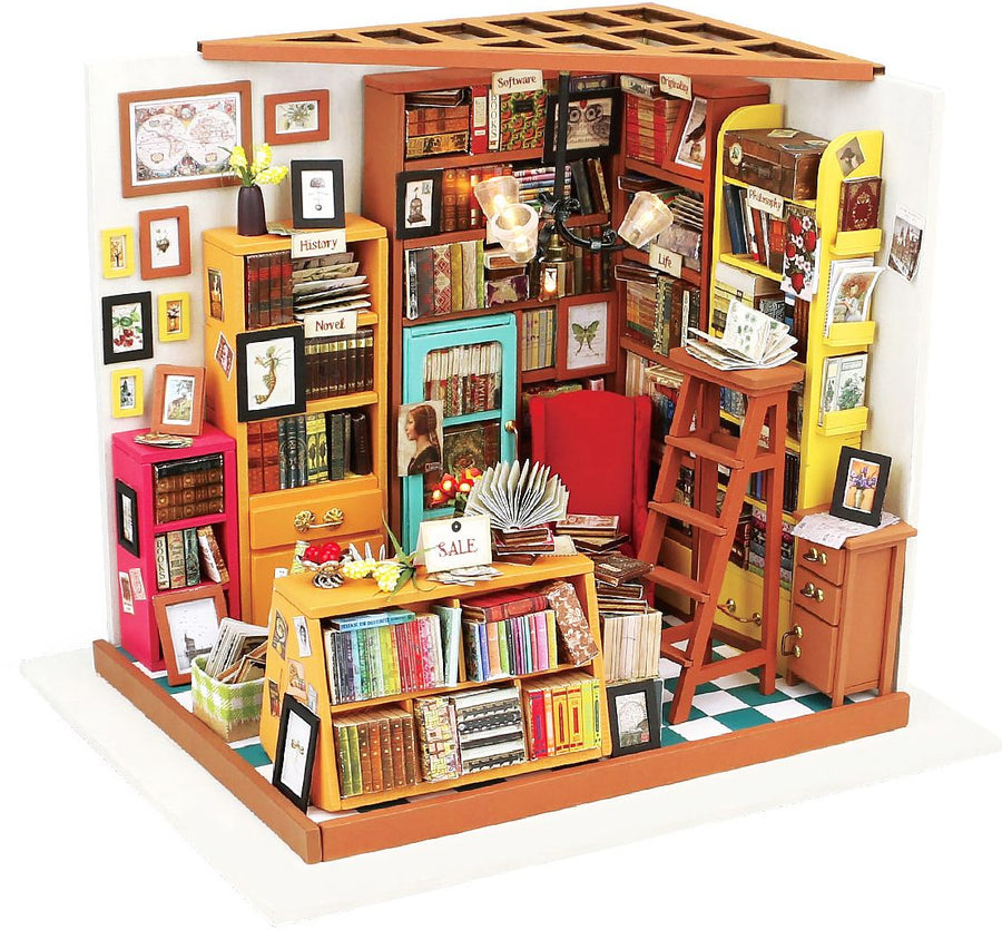 DIY Miniature House Sam's Study