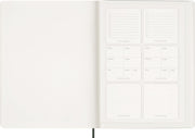 2027 Moleskine 15-Month Essential Planner, Soft Cover, Weekly Vertical, XXL (8.5" x 11"), Myrtle Green, 128 pages