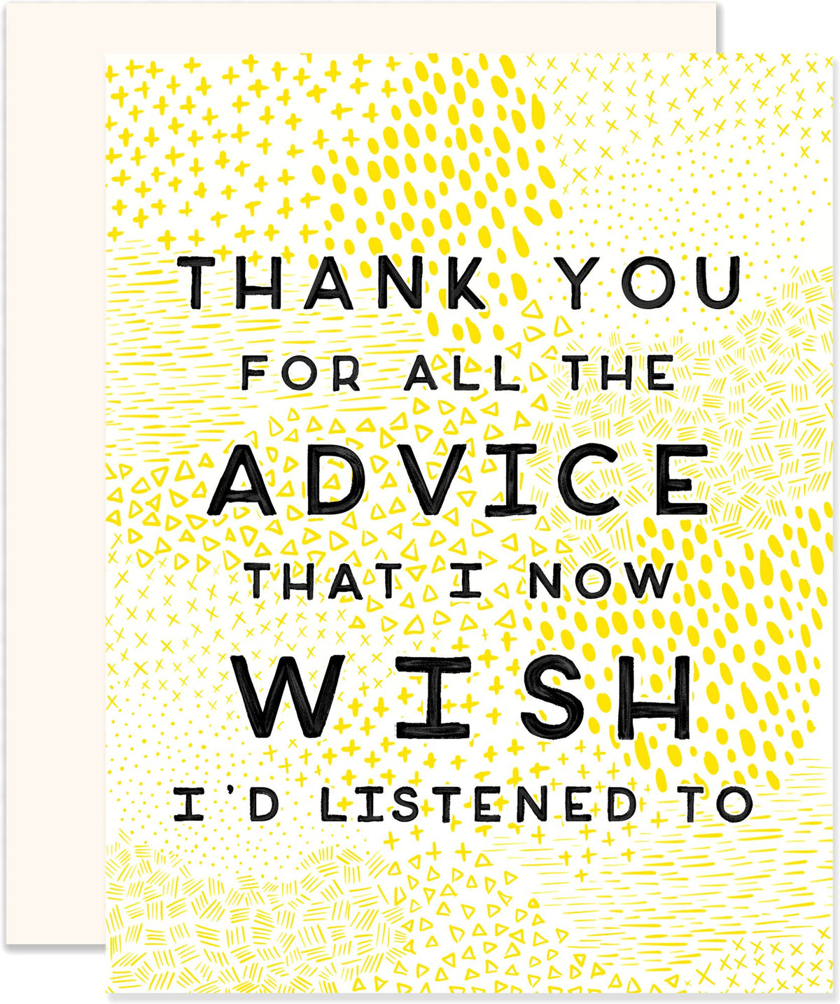 Mother's Day Greeting Card All the Advice