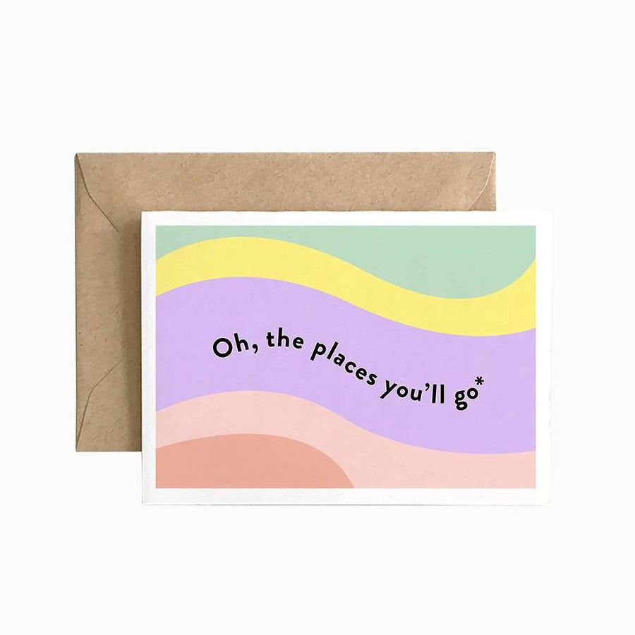 Places You Go Graduation Card
