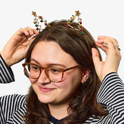Metal Tree & Bells Headband