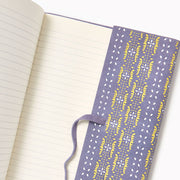 Mauve Tie Suede Leather Journal