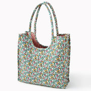 Quilted Tote Bag with Coin Purse