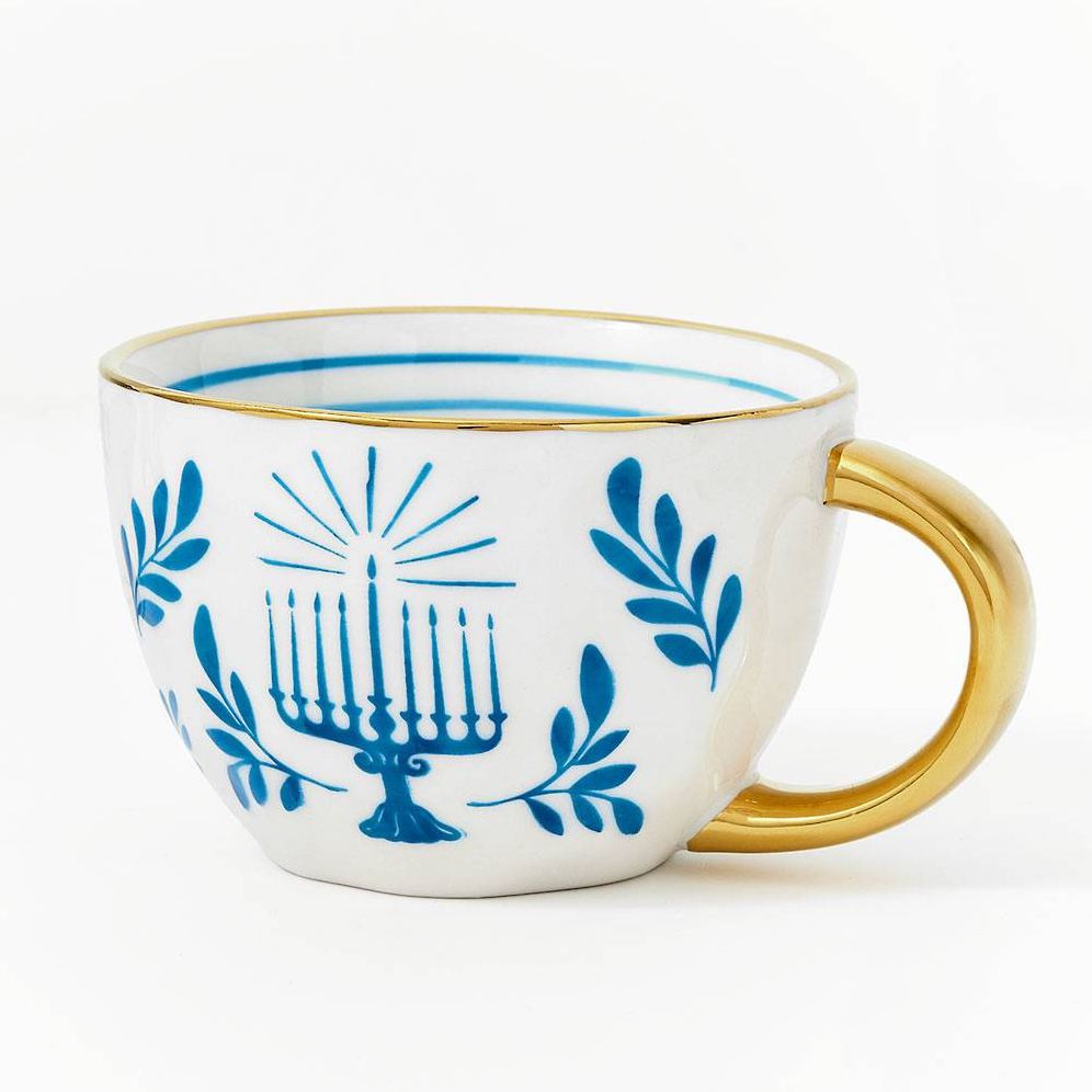 Hanukkah Handpainted Mug