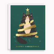 Christmas Cats Meowy Christmas Stationery Set
