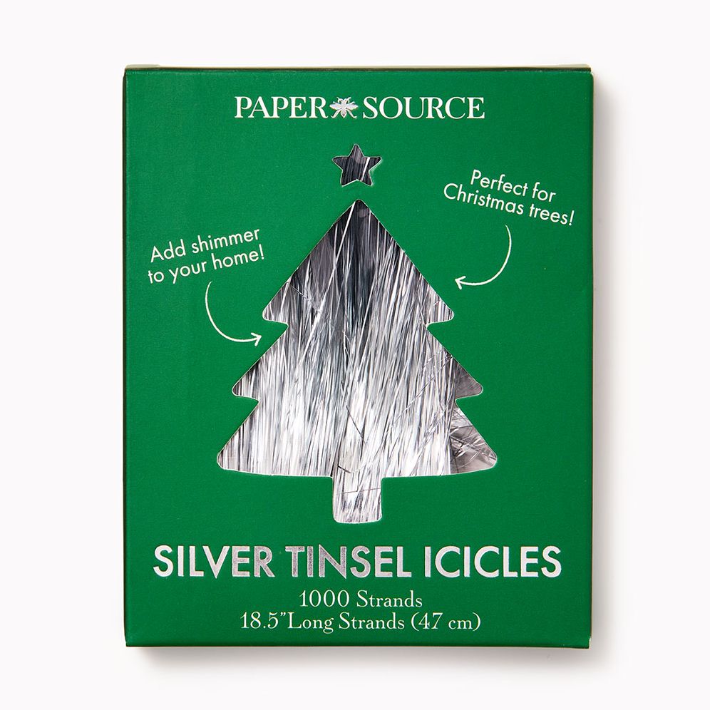 Silver Tinsel Set