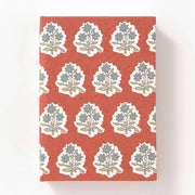 Red and Blue Hardcover Notebook