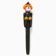 Witch Dog Halloween Punching Pen
