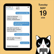 2026 Texts from Mittens the Cat Day-to-Day Calendar