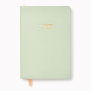 2027 Paper Source Sage Weekly Pocket Planner