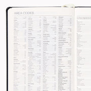 2027 Paper Source Black Monthly Pocket Planner