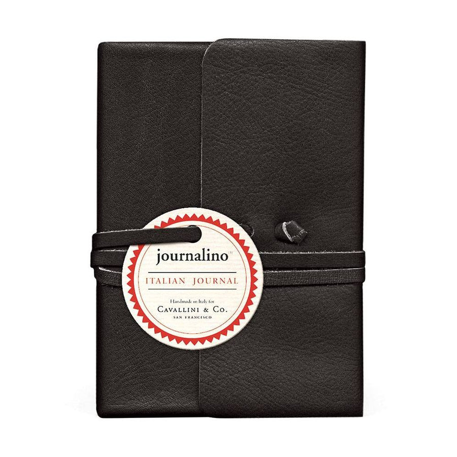 Black Leather Italian Journal