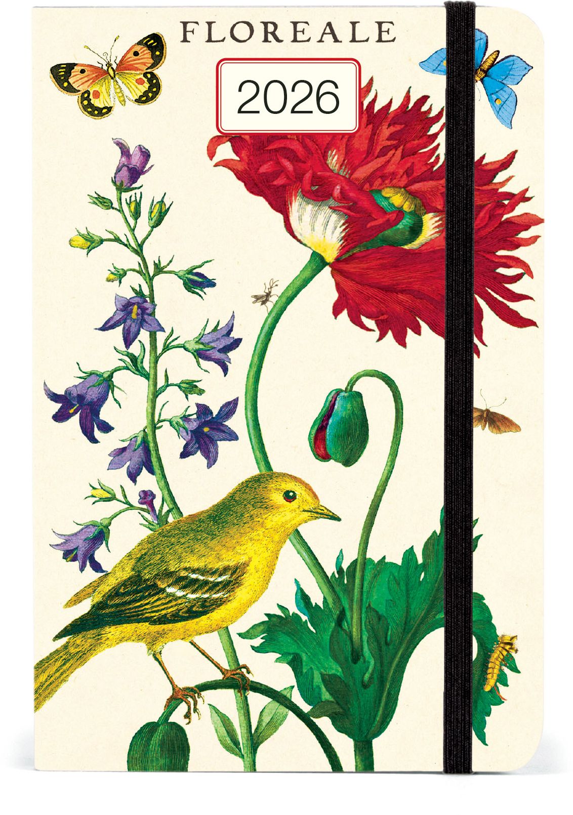 2026 Cavallini Floreale Weekly Planner