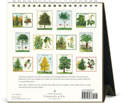2026 Cavallini Arboretum Desk Calendar