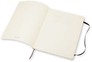 Moleskine Classic Notebook, Extra Large, Ruled, Black, Soft Cover (7.5 x 10)