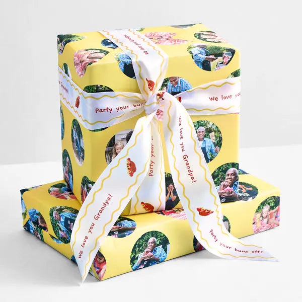 Custom wrapping paper